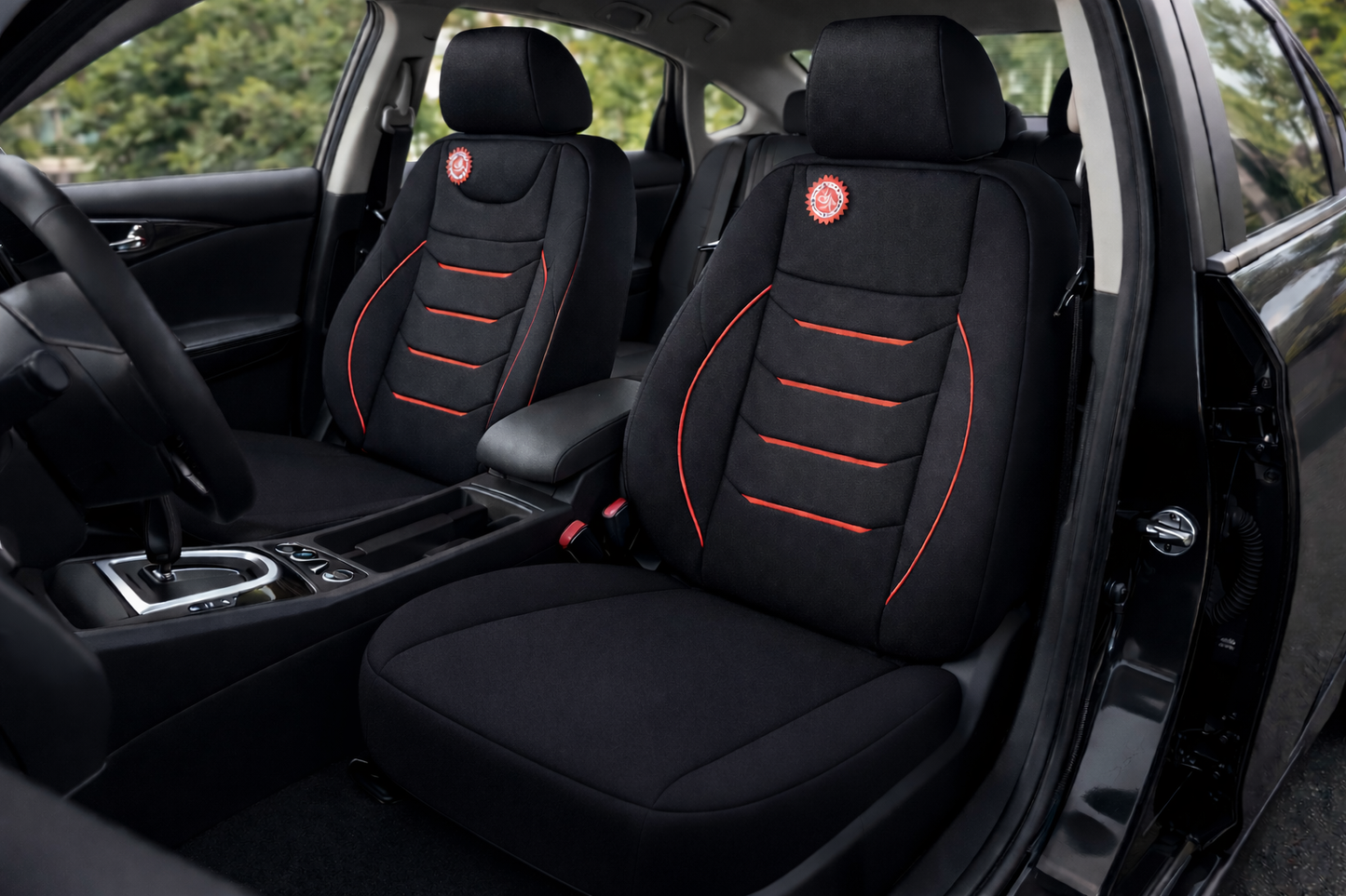 Oto koltuk kılıfı sedan ve hatchback uyumlu arka koltugu tek parçalı araçlar için uyumlu