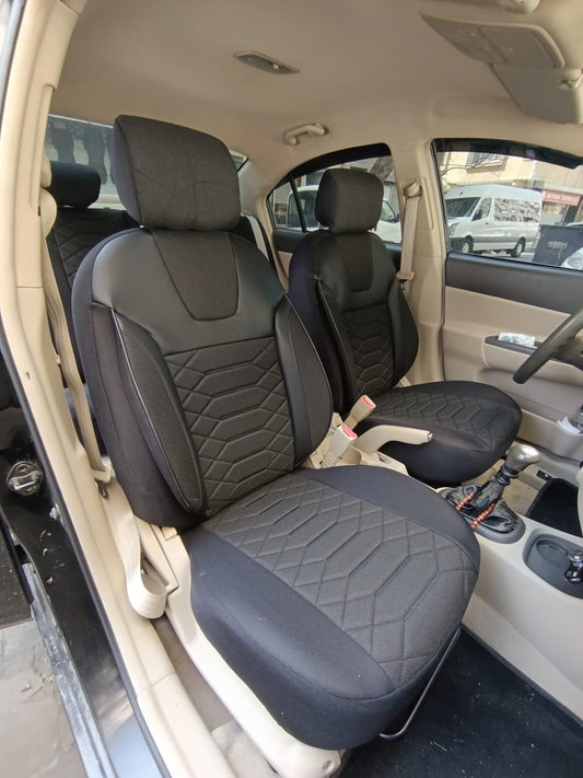 Sedan oto koltuk kilifi deri detaylı
