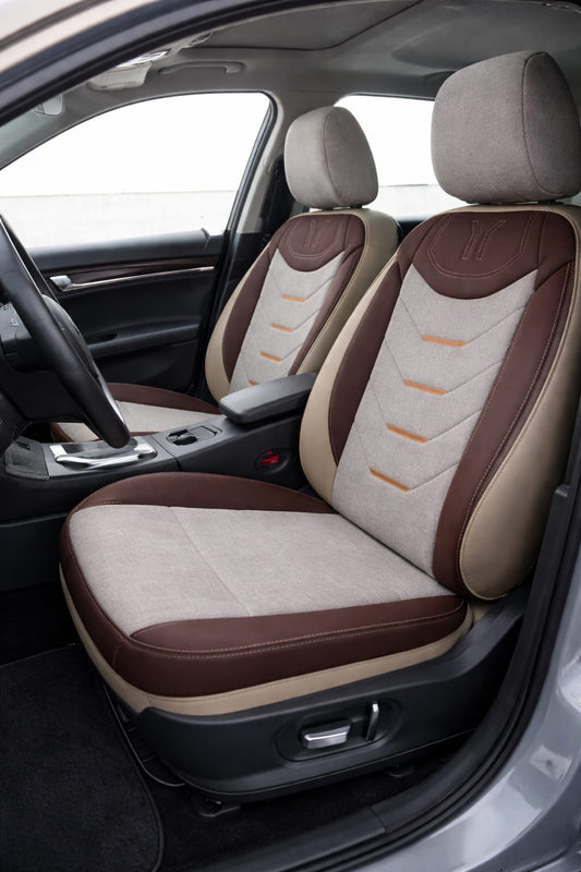 Sedan ve heacback araçlar için uyumlu oto koltuk kilifi