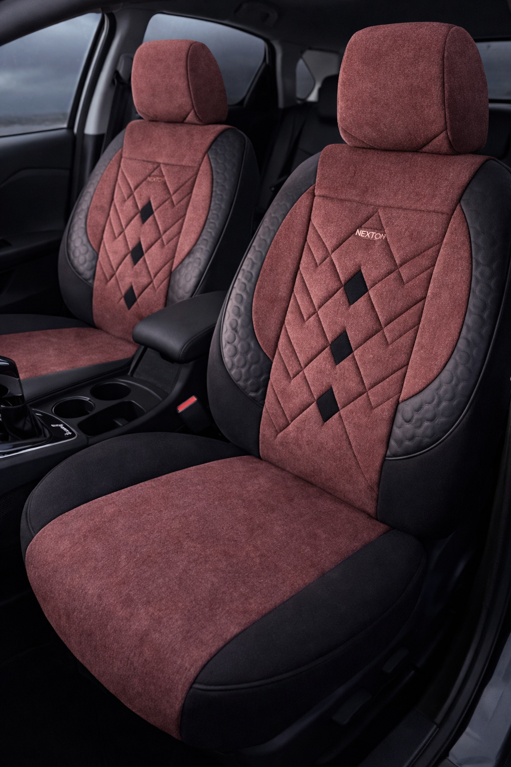 Sedan ve heacback için uyumlu koltuk kilifi