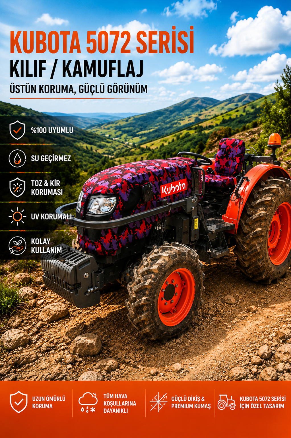 Kubota/5072 bahçe serisi