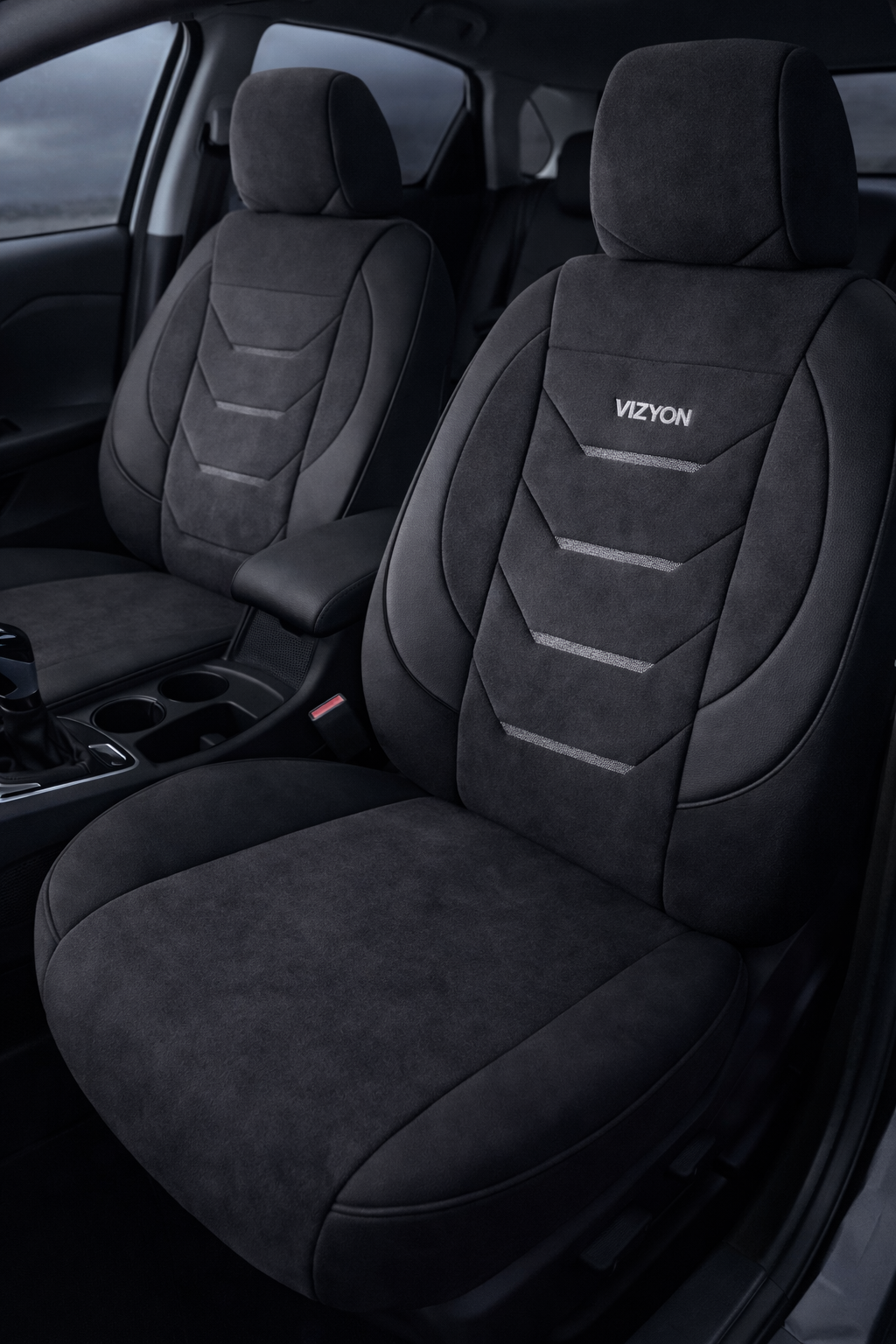 Sedan ve heacback için uyumlu koltuk kilifi