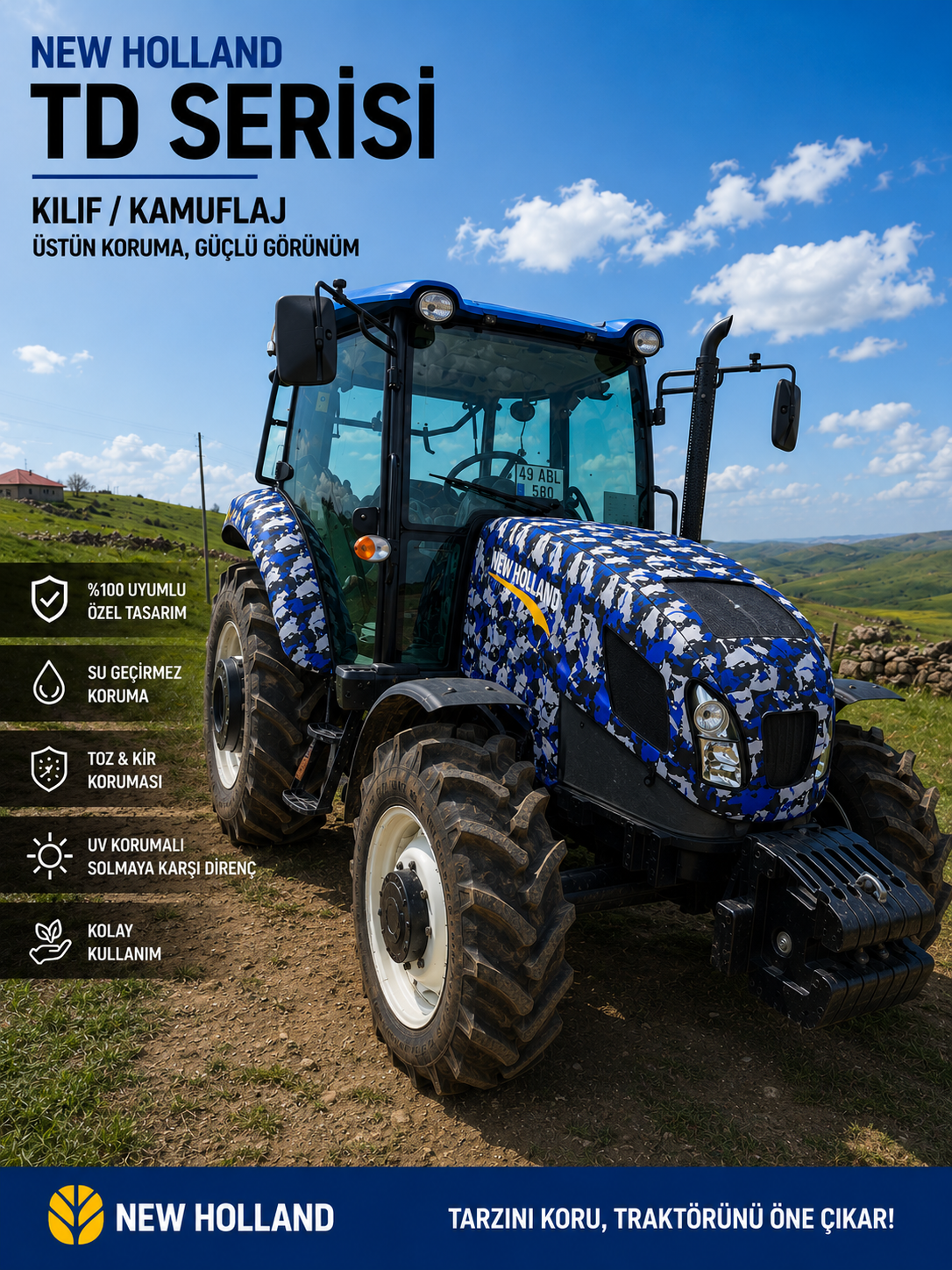 Newholland td 75/90/100/110 blumaster serisi