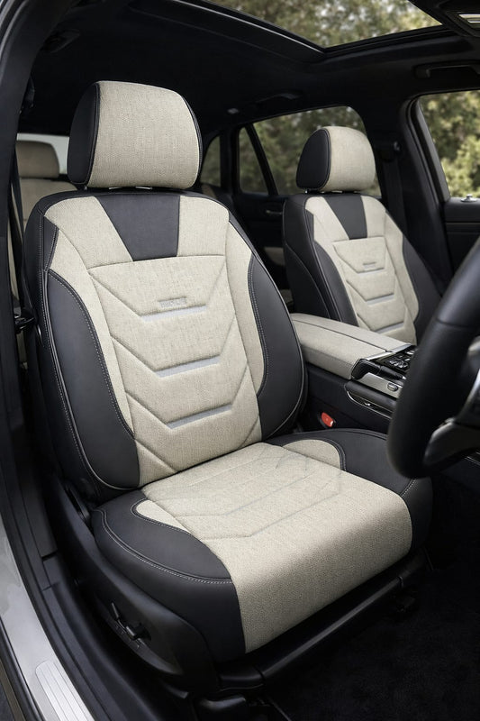 Sedan ve heatcback araçlar için uyumlu oto koltuk kılıfı