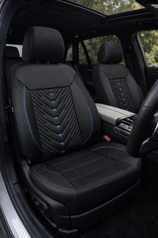 Sedan ve heacback araçlar için uyumlu oto koltuk kilifi