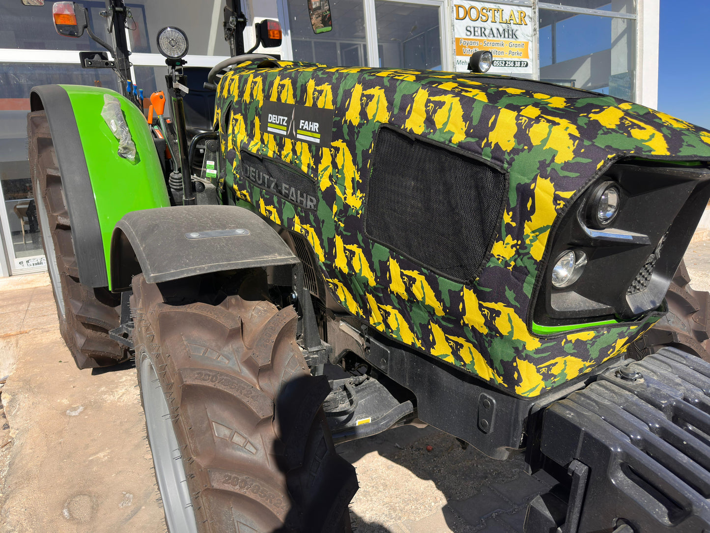Deutz fahr 4065/4075 ef serileri tenteli